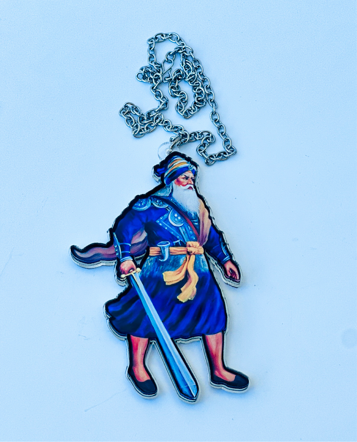 Baba Deep Singh Ji Car Hanging | Rear View Mirror Hanging Accessory | Car Hanging