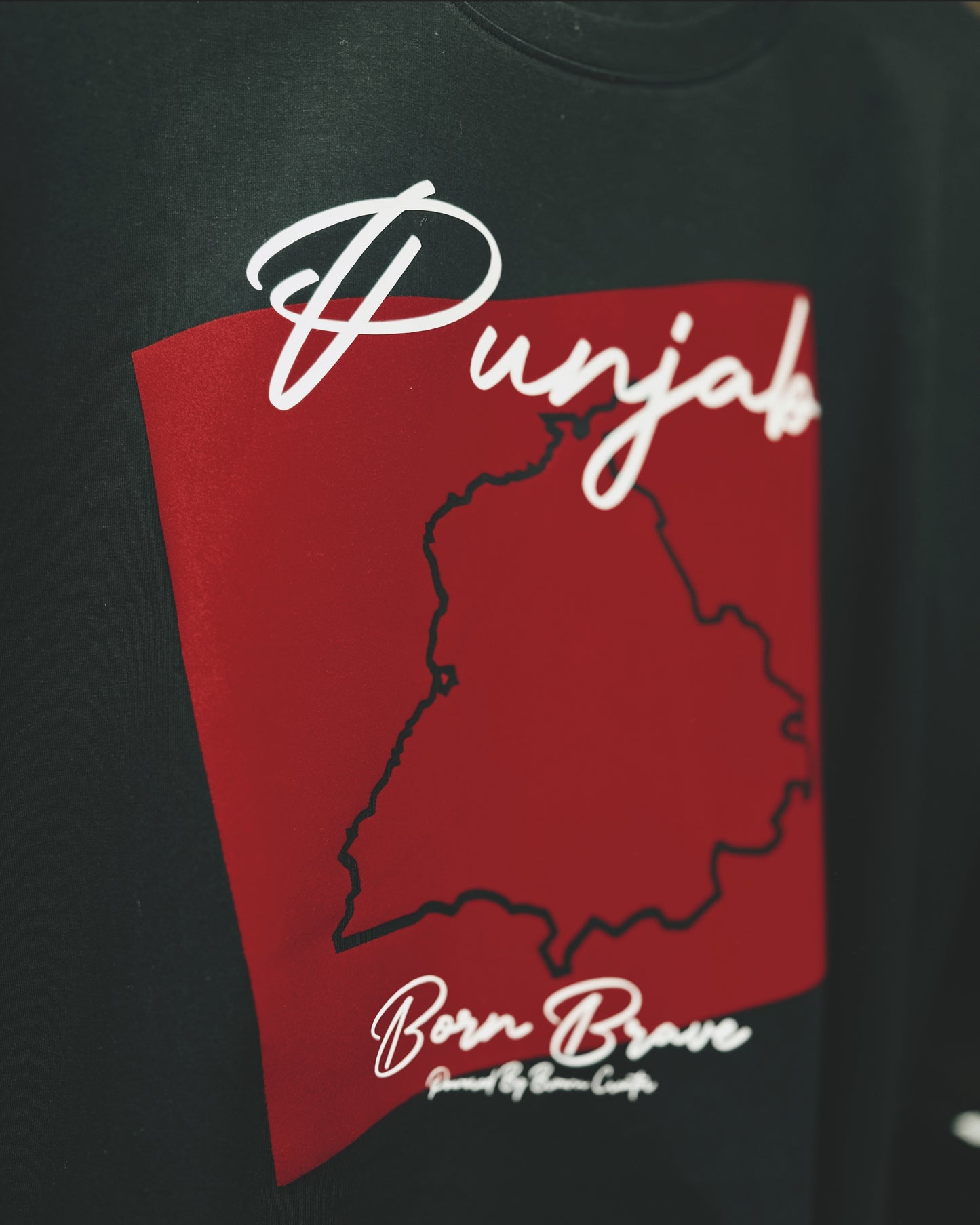 Punjab Born Brave T-shirt