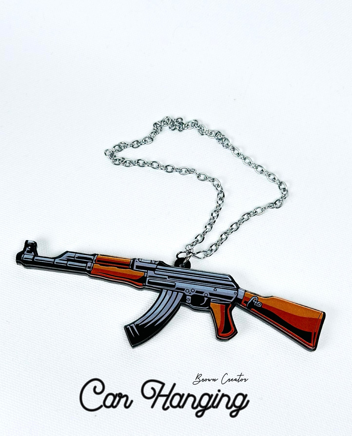 AK 47 Rear View Mirror Hanging Accessory | Car Hanging.