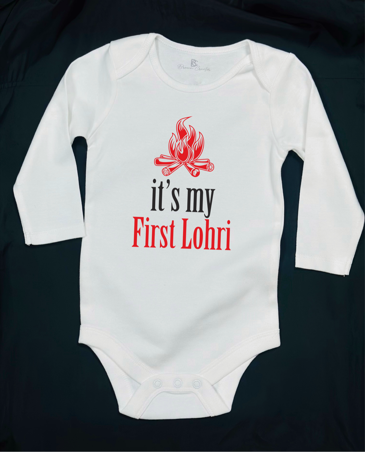 its My First Lohri Kids Onesie