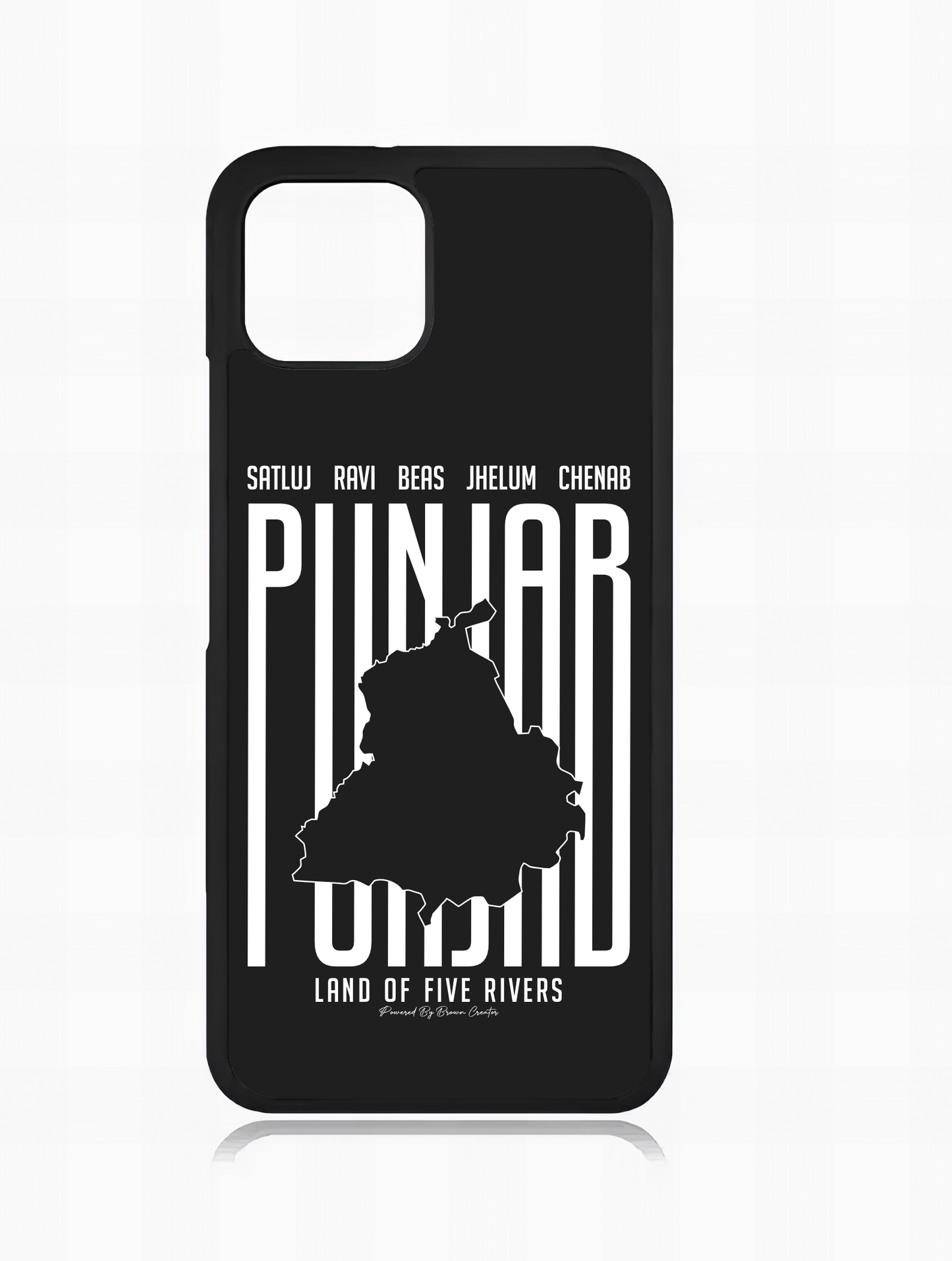 Punjab land of five Rivers Iphone case