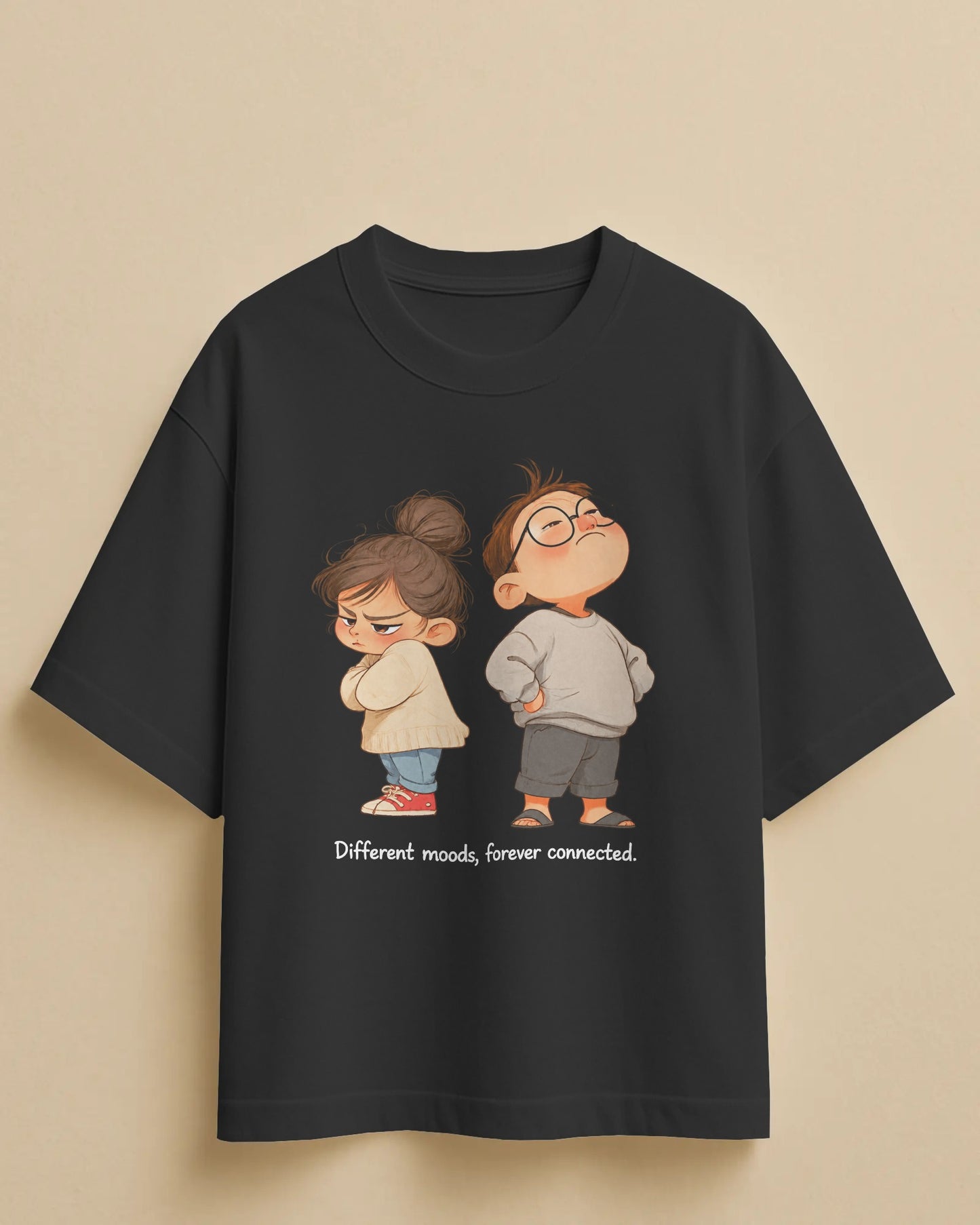 Different Moods, Forever Connected T-Shirt