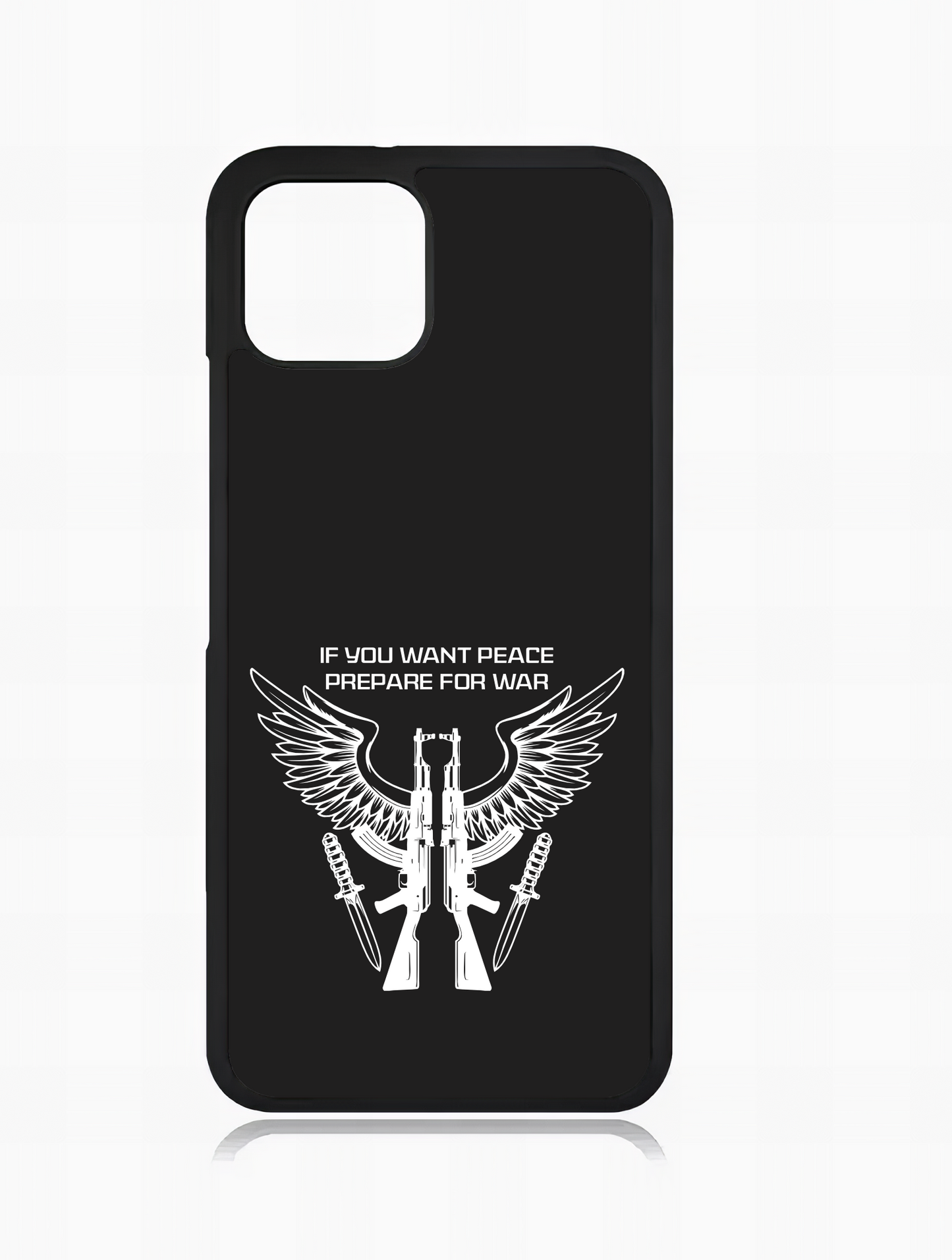 If you want peace prepare for war Iphone case