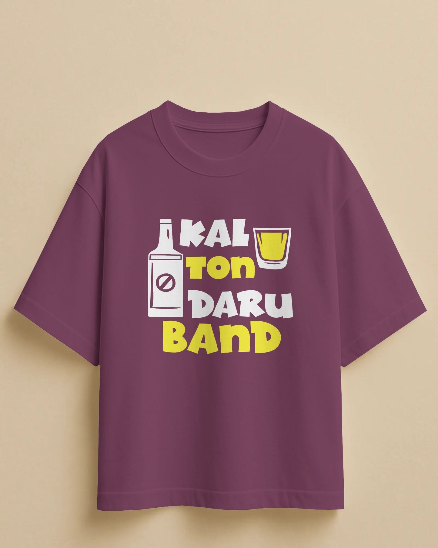 Kal ton daru band T-shirt