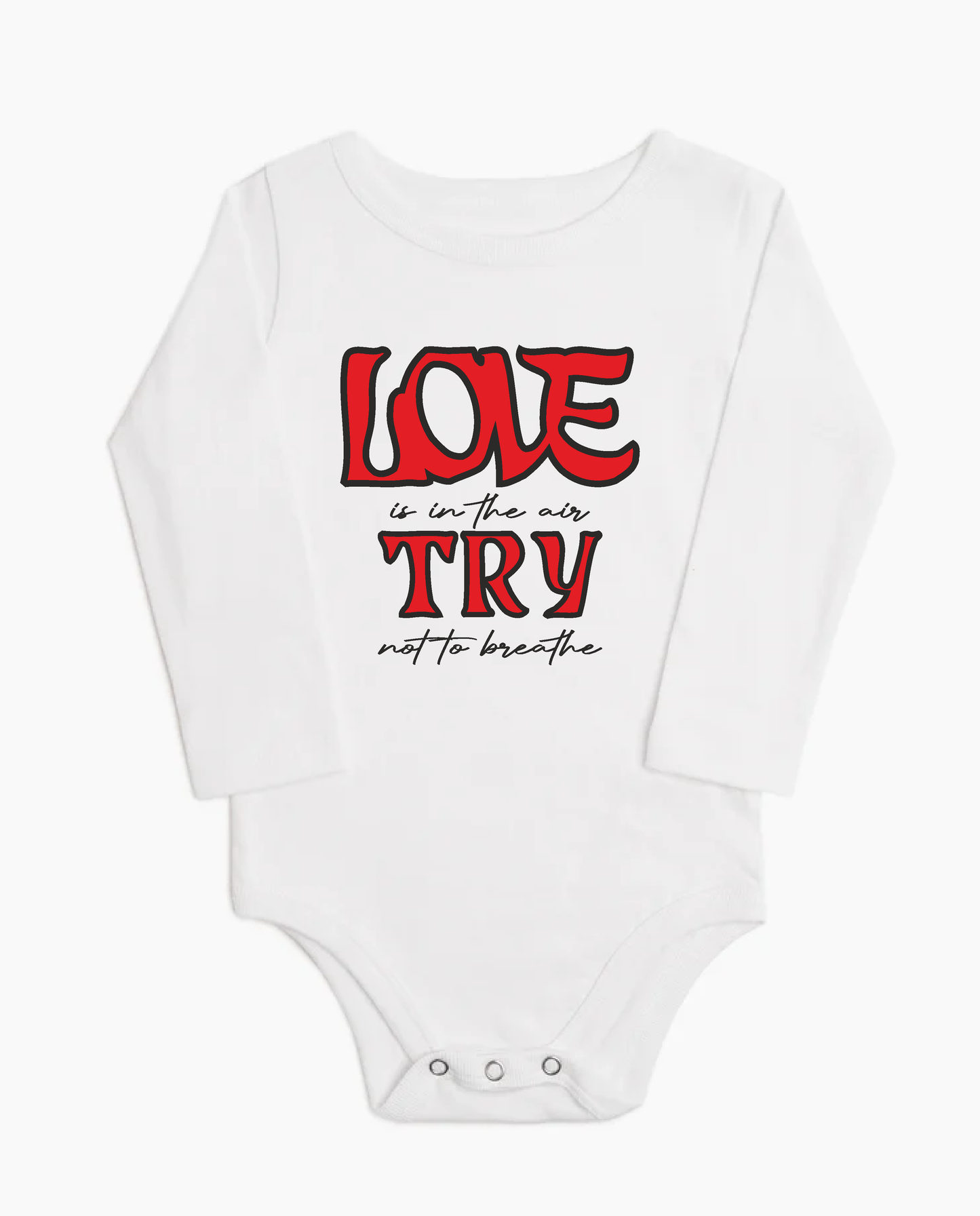 Love in the Air - Valentine onesie