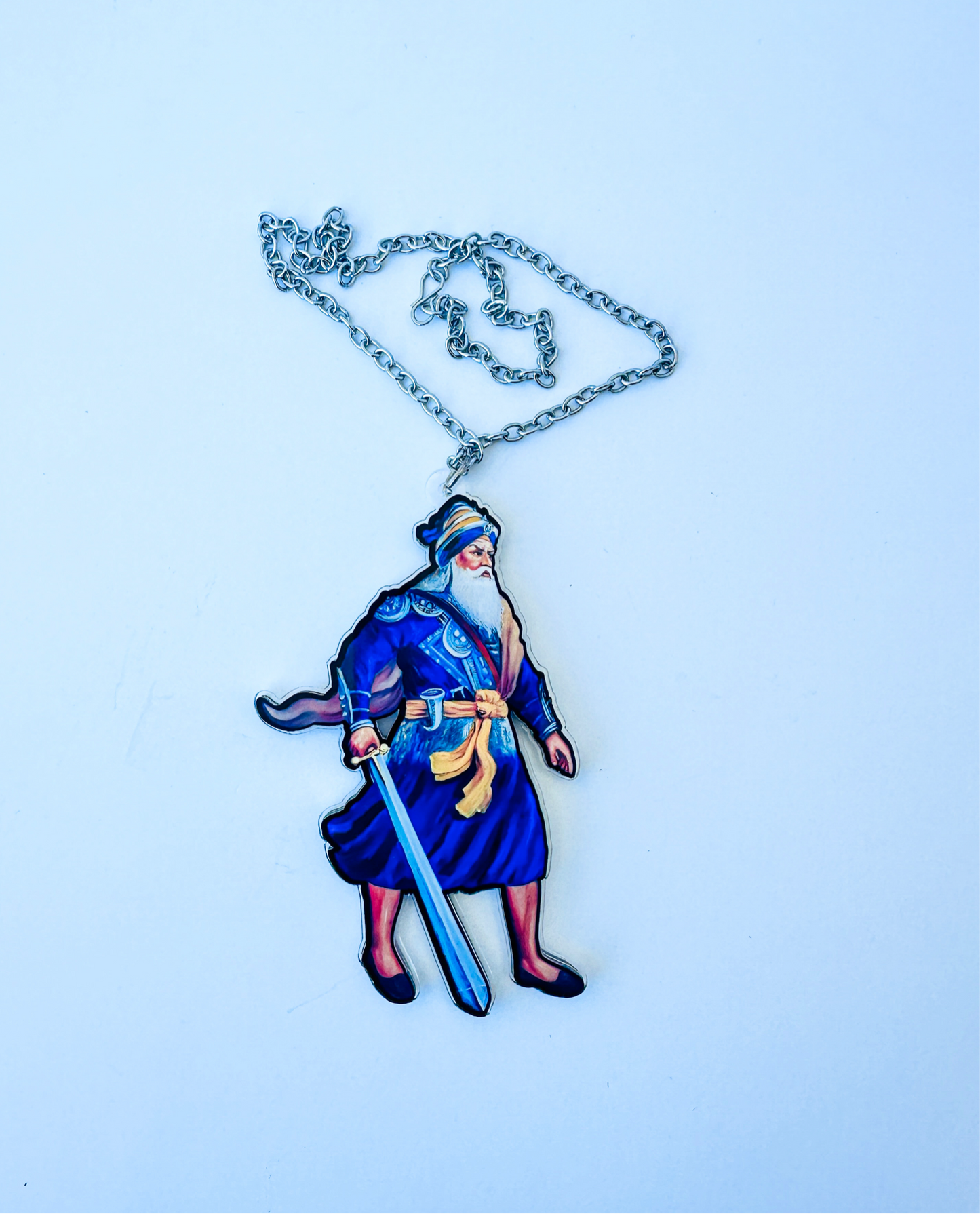 Baba Deep Singh Ji Car Hanging | Rear View Mirror Hanging Accessory | Car Hanging