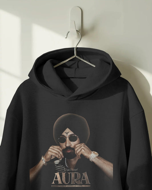 AURA Diljit Dosanjh Hoodie – Premium Punjabi Streetwear