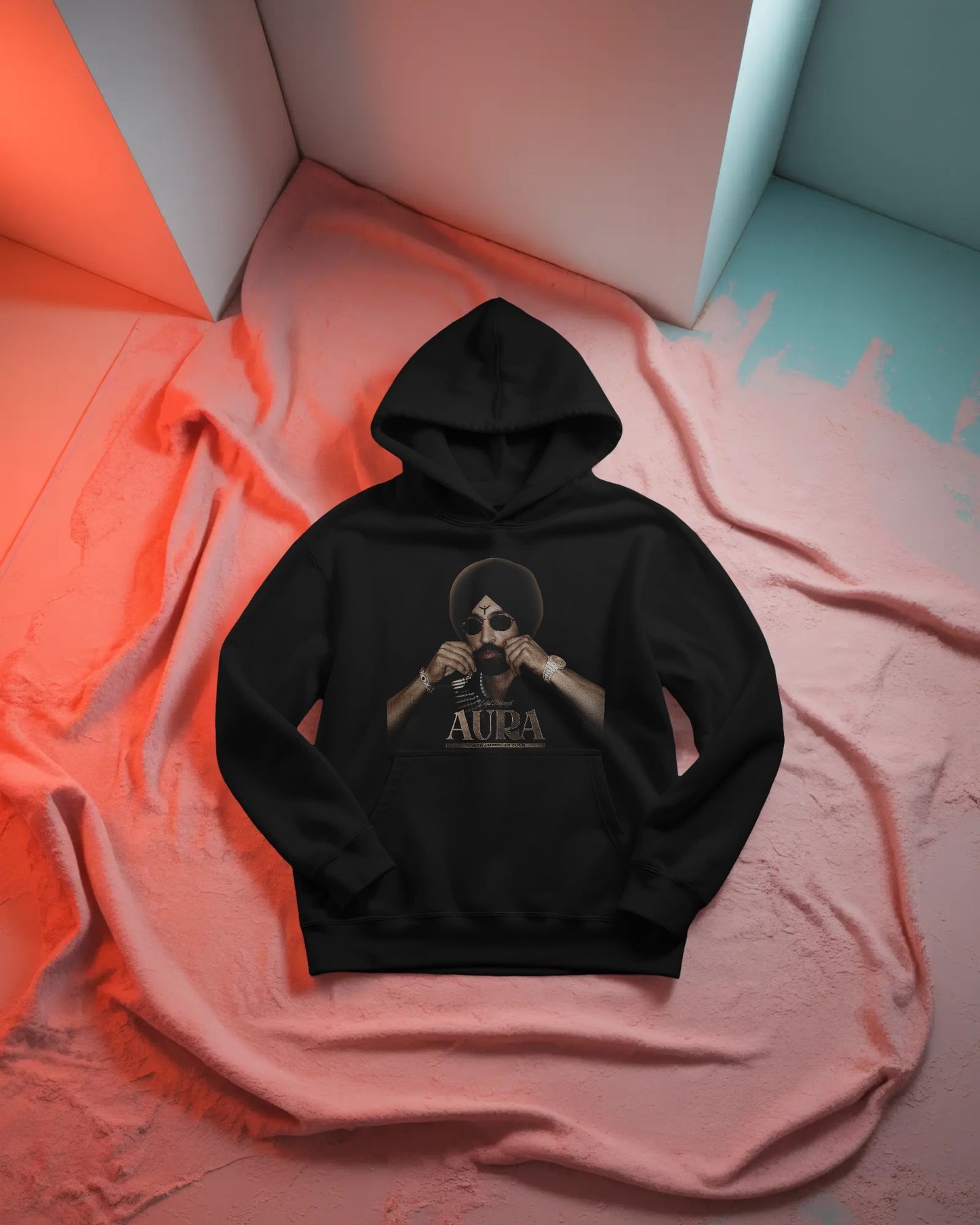 AURA Diljit Dosanjh Hoodie – Premium Punjabi Streetwear