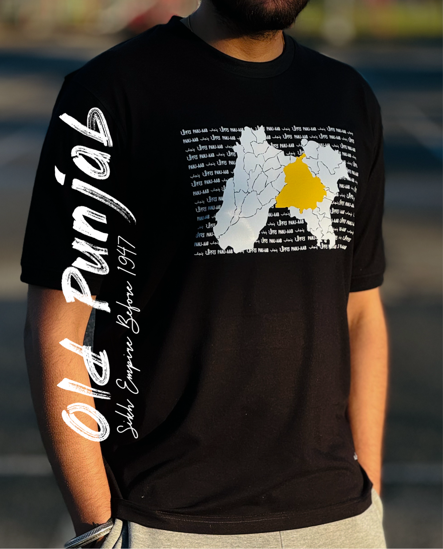 Old Punjab Half Sleeve T-shirt