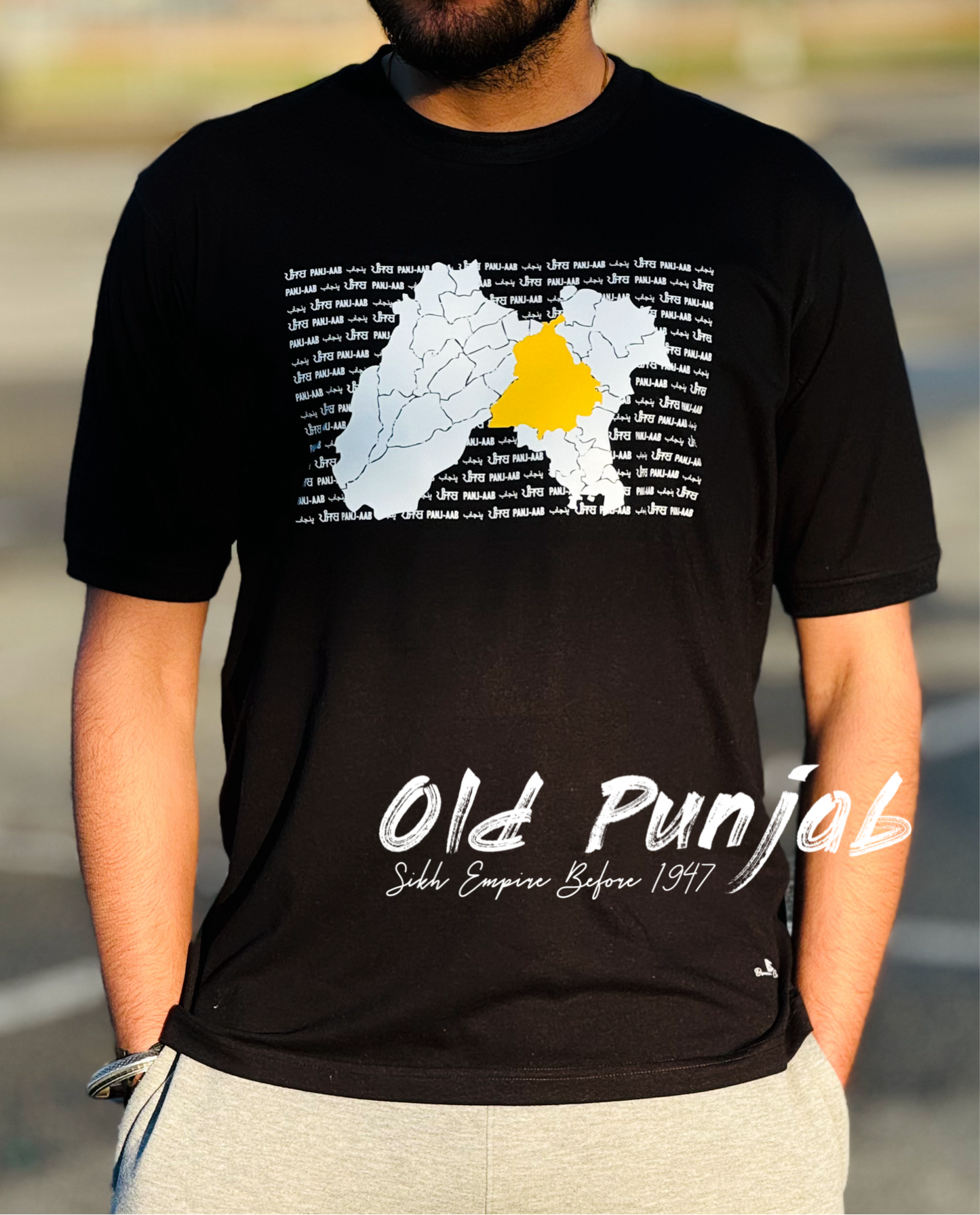 Old Punjab Half Sleeve T-shirt