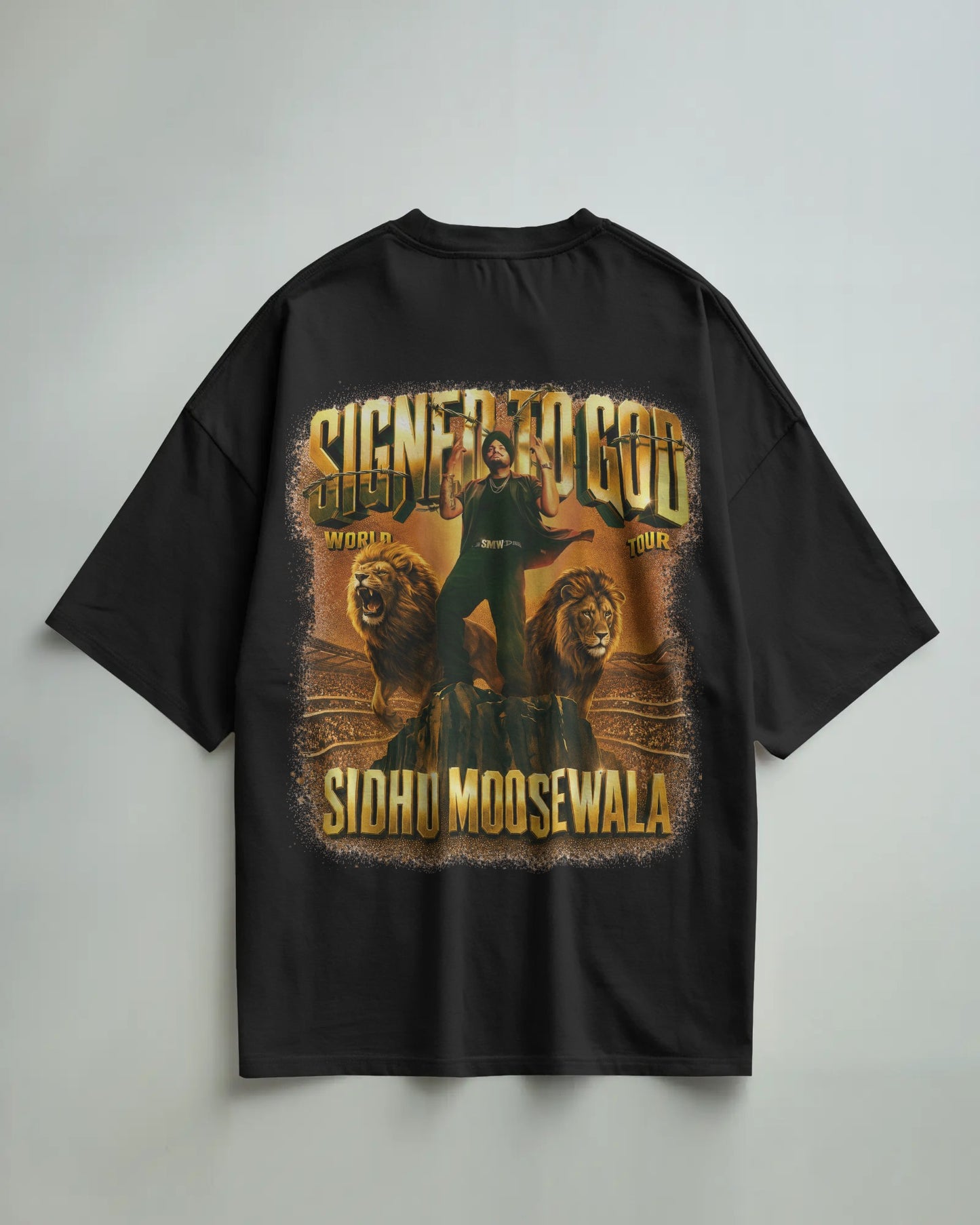 Sidhu Moosewala Signed To God T-Shirt – Punjabi Graphic Tee
