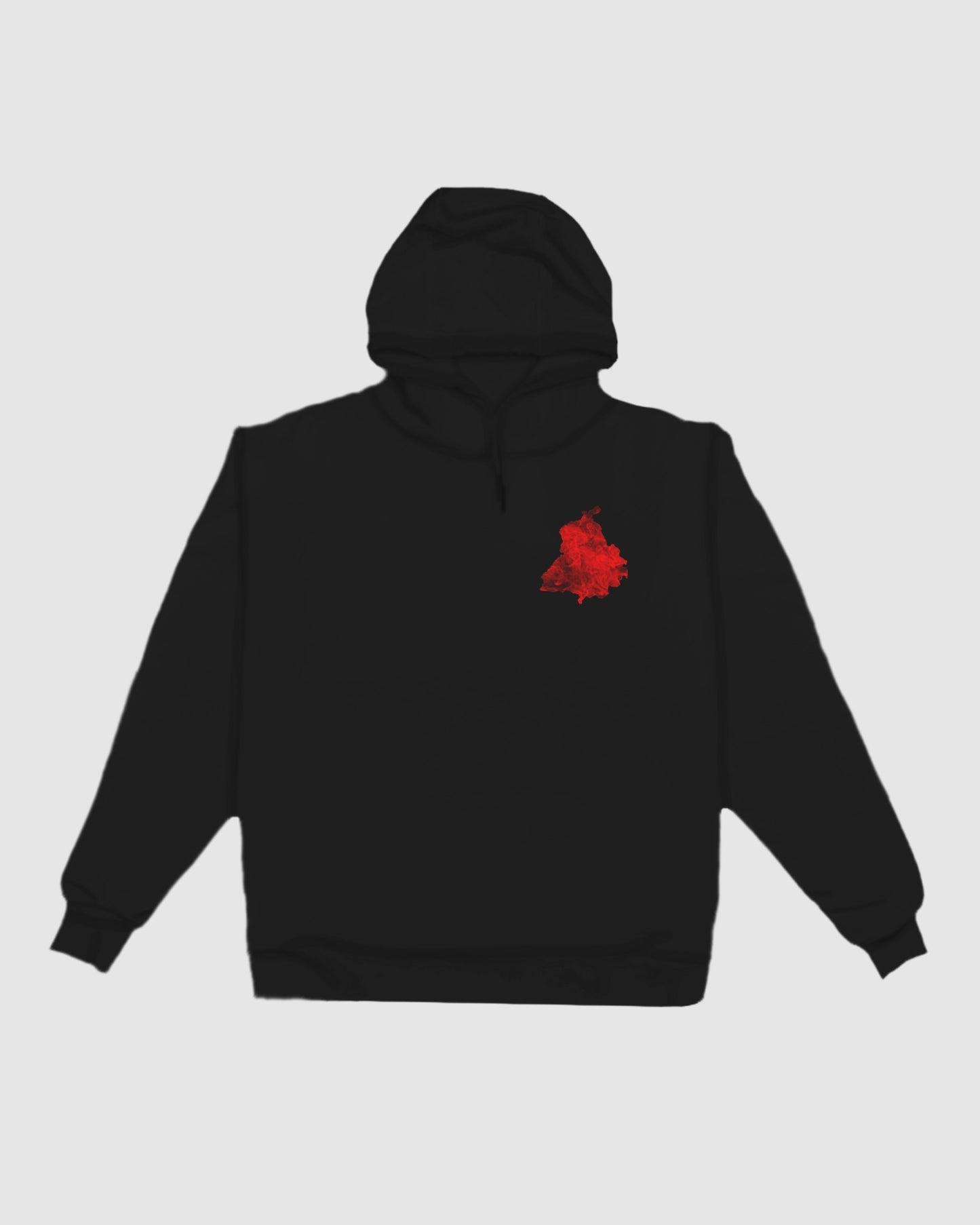 Punjab Red Print Unisex Hoodies