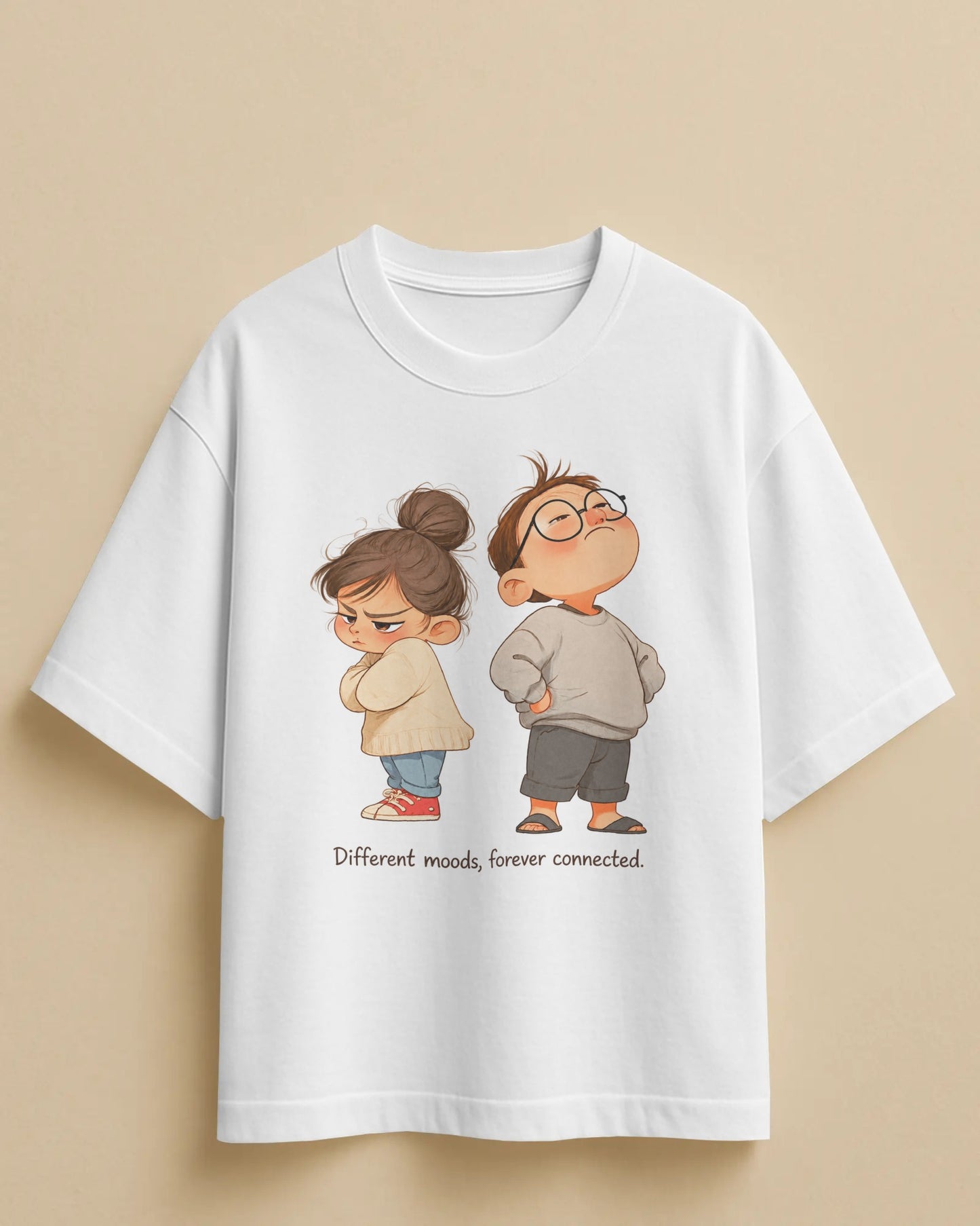 Different Moods, Forever Connected T-Shirt