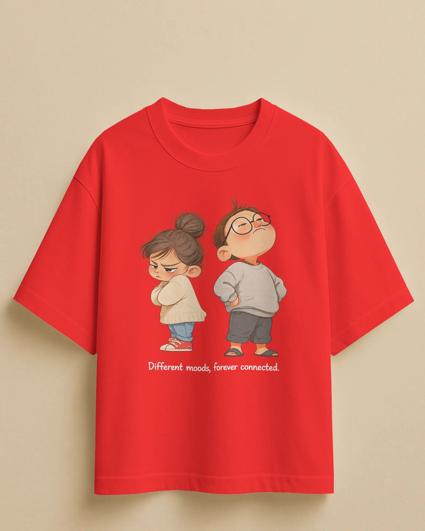 Different Moods, Forever Connected T-Shirt