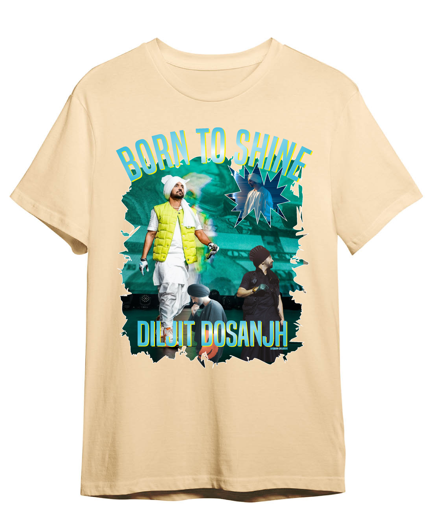 Born To Shine Diljit Dosanjh T-shirt