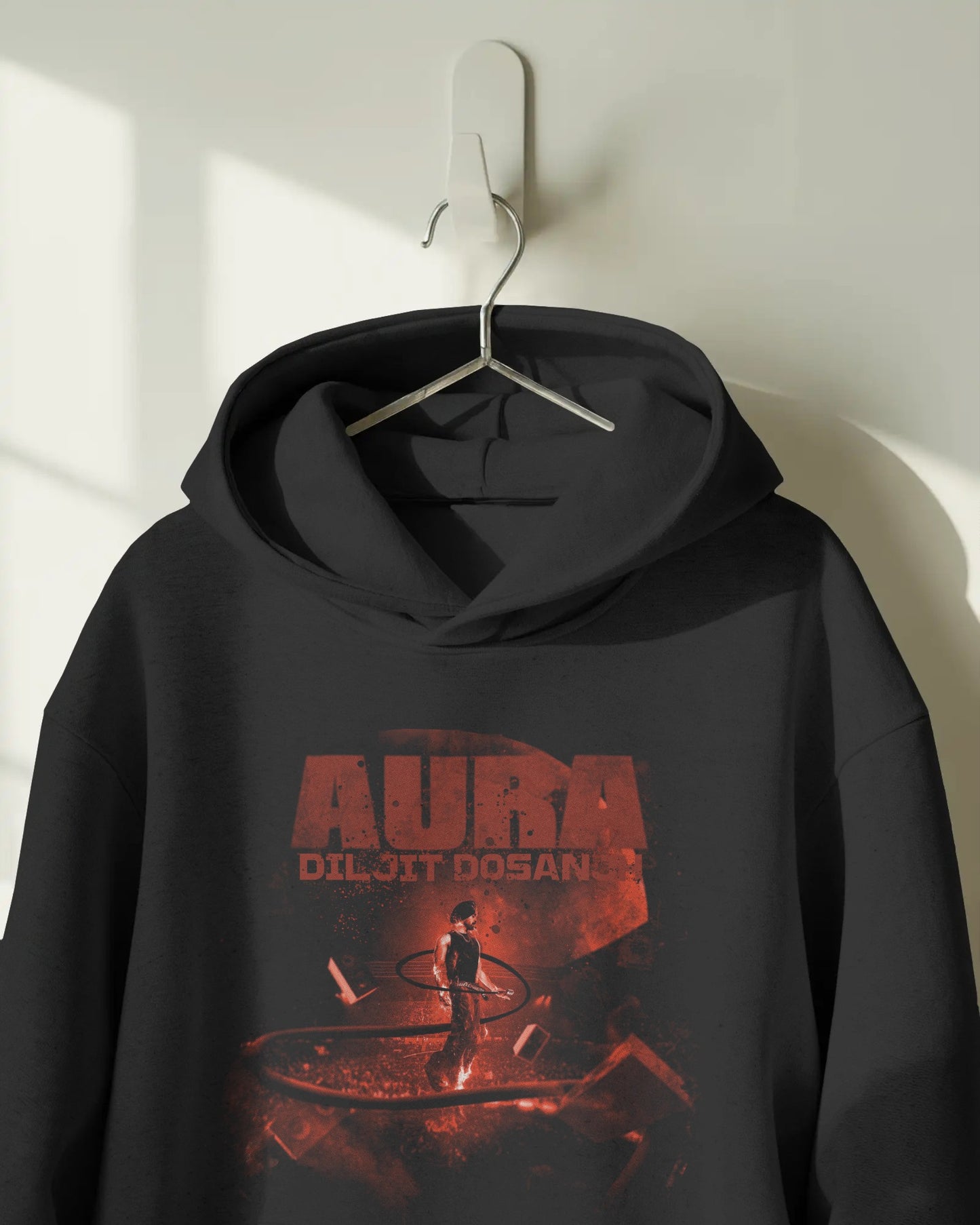 Diljit Dosanjh AURA Hoodie – Premium Punjabi Streetwear