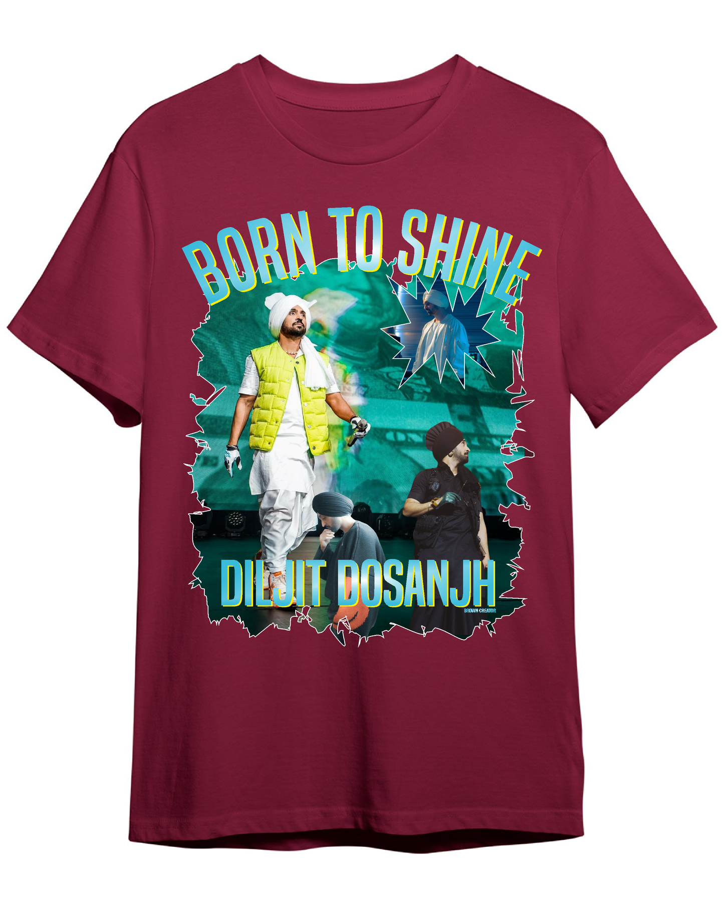 Born To Shine Diljit Dosanjh T-shirt