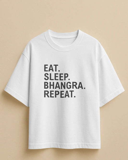 Eat Sleep Bhangra Repeat T-shirt