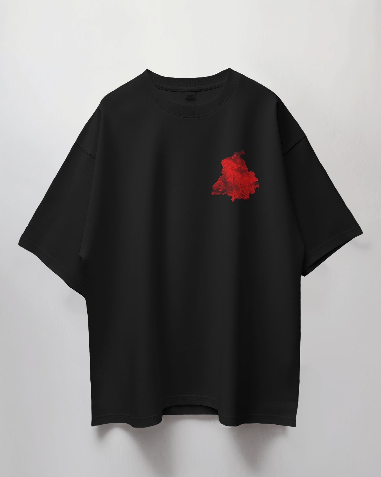 Punjab Red Print T-Shirt