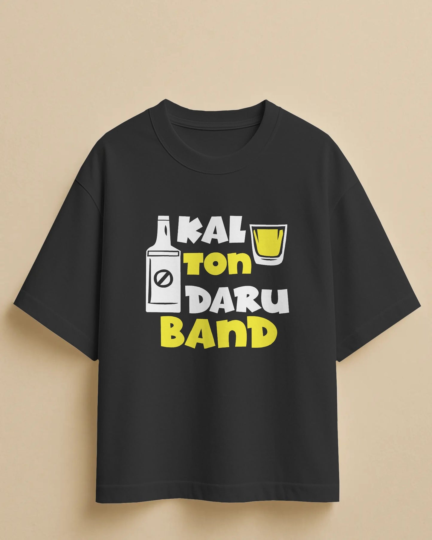 Kal ton daru band T-shirt