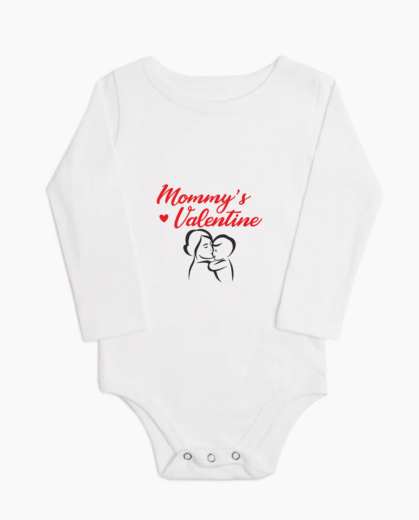 Mommy's  Valentine onesie