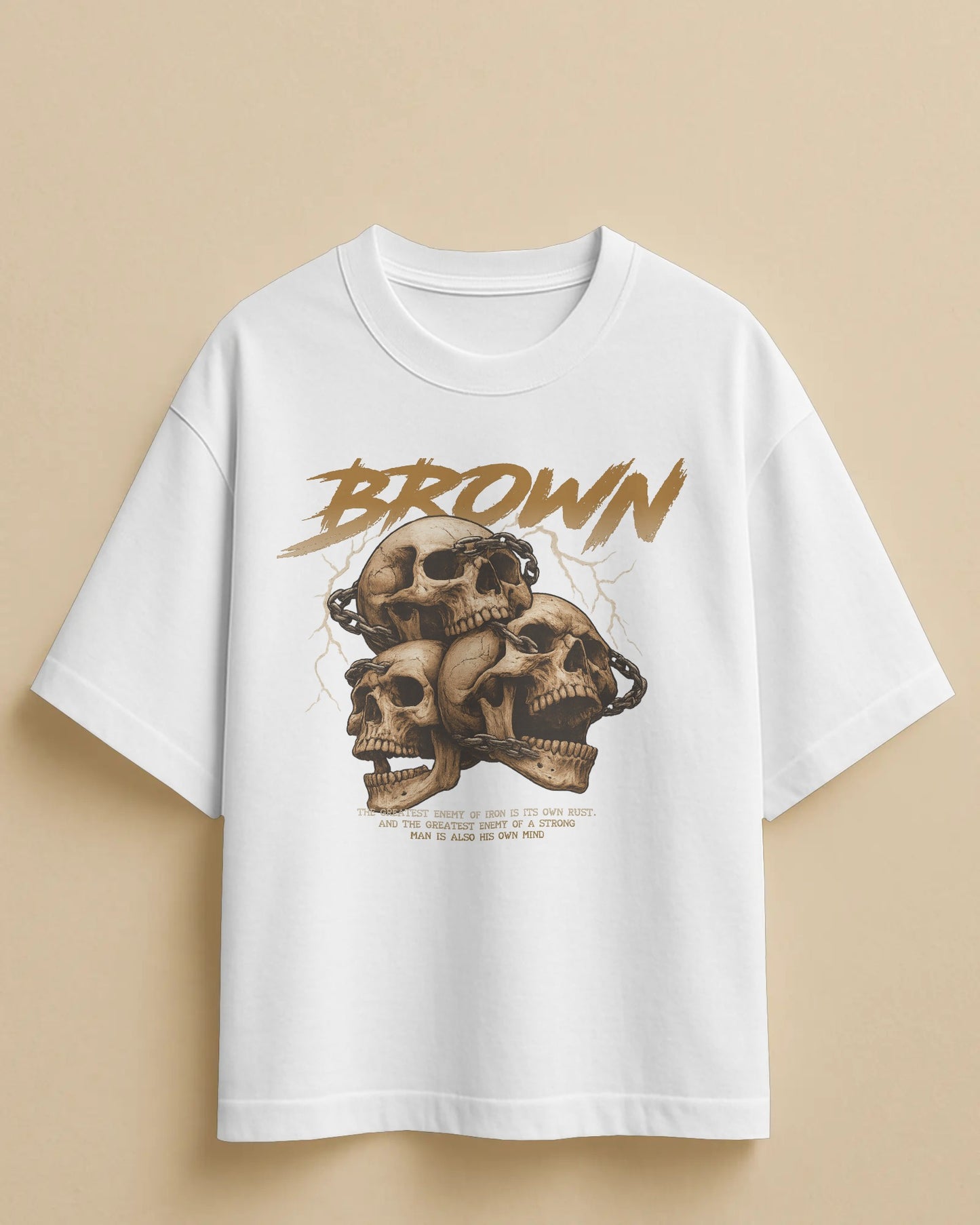 Own Enemy Skull T-shirt