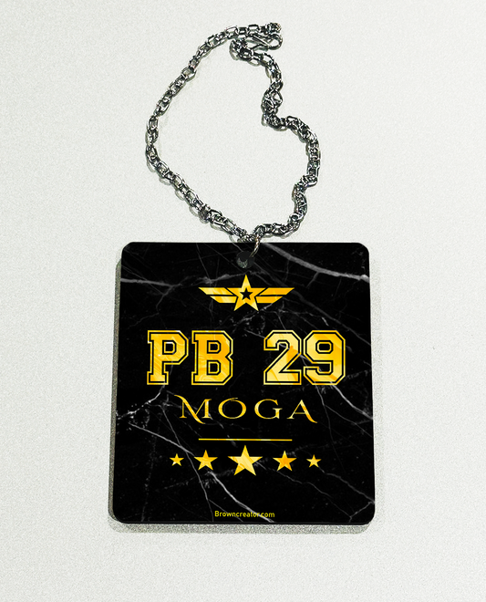 PB 29 Moga Car Hanging | Rear View Mirror Hanging Accessory | Car Hanging