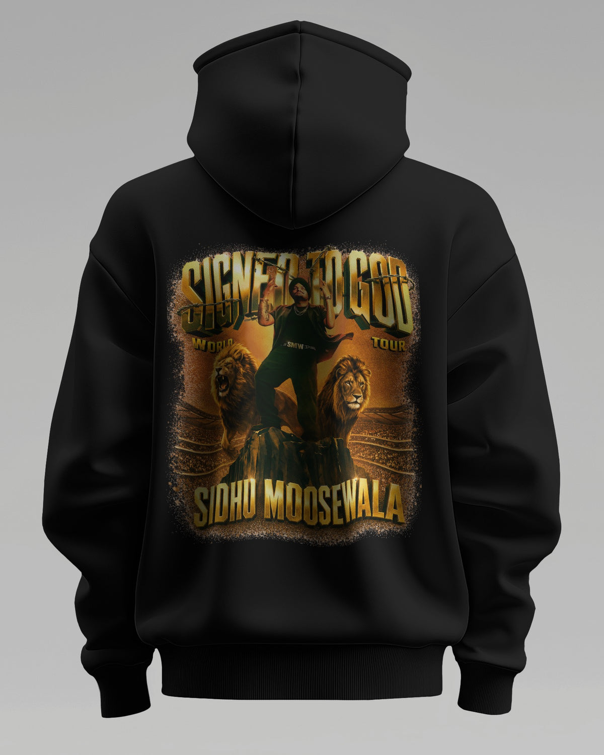 Sidhu Moosewala Signed To God World Tour Hoodie
