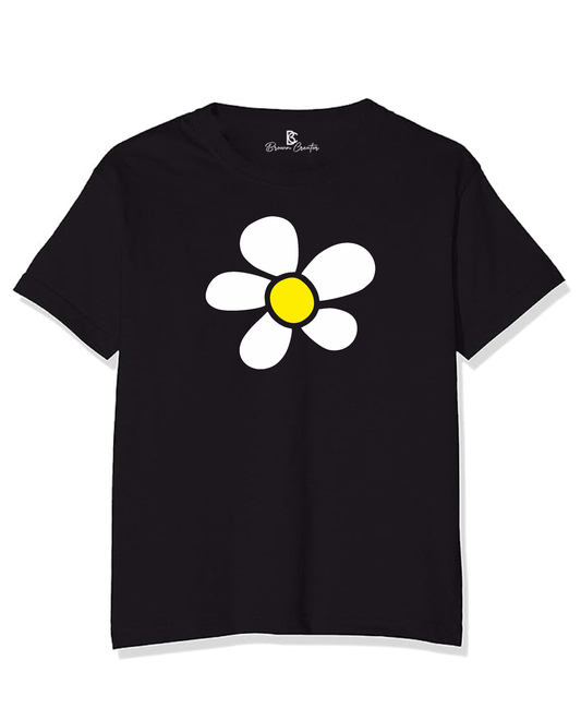 white Flower Girl T-shirt